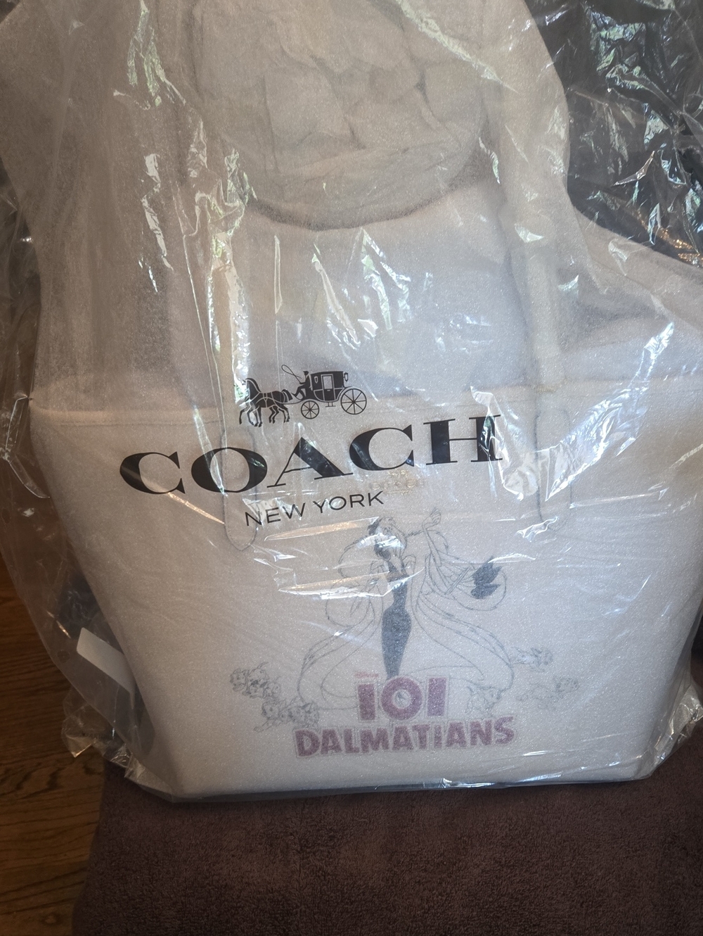 Disney Coach '101 Dalmatians' Purse/Tote  Bag NWT